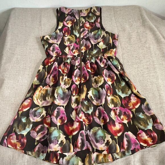MM Couture by Miss Me Dress Women's Size Large Floral Flare Sleeveless - Picture 8 of 12